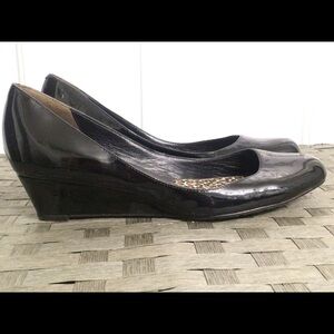 Cole Haan Black Wedge Shoes